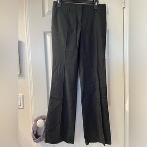 ann taylor women’s charcoal gray black flare bootcut business casual pants